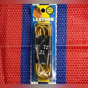 🥳✨ NIB Shoe Gear - 72 inch - Leather Boot Laces Men’s / Women’s Shoe Accessories